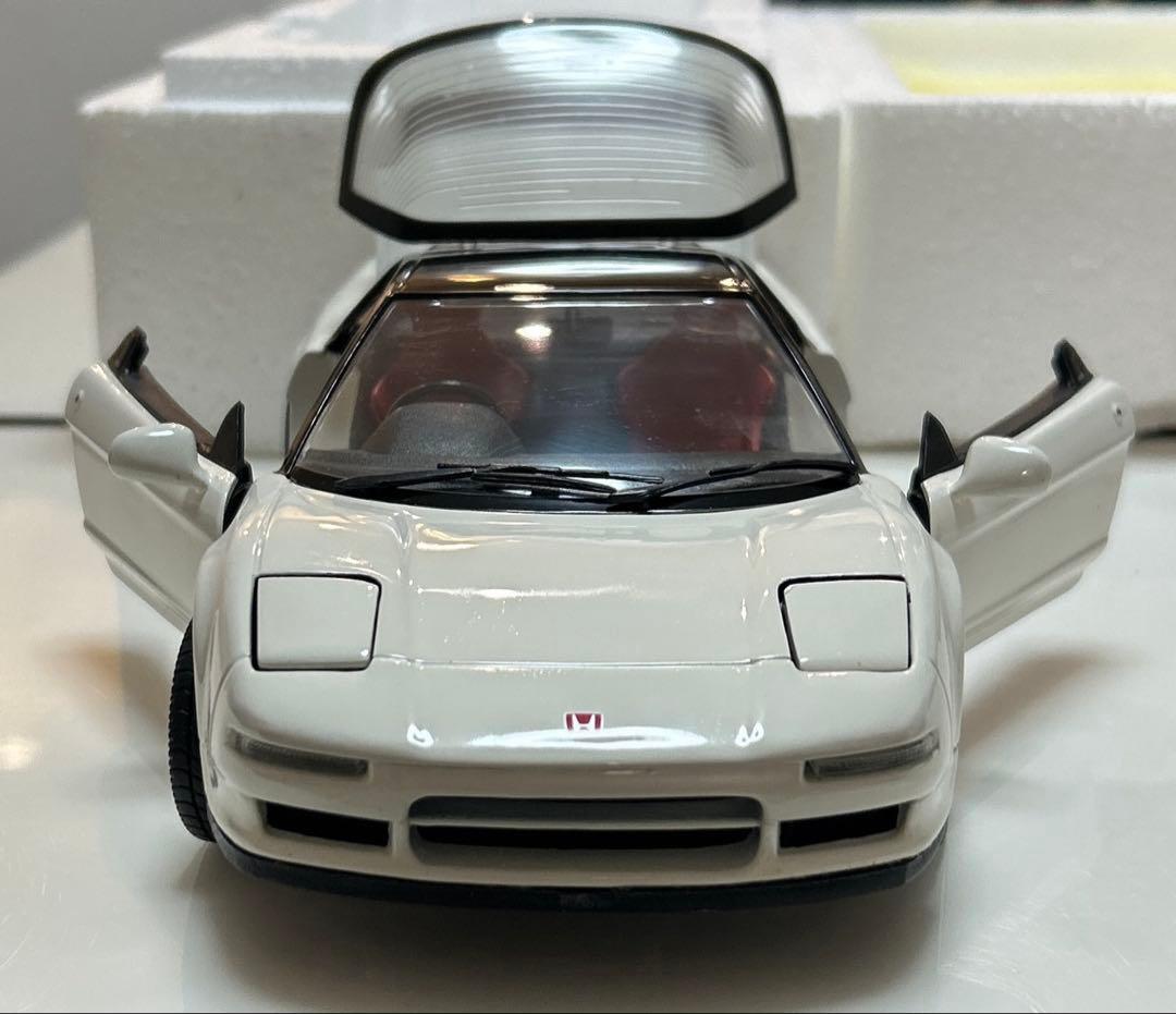 初代 京商　ホンダ　NSX ミニカー　シルバー　1/18