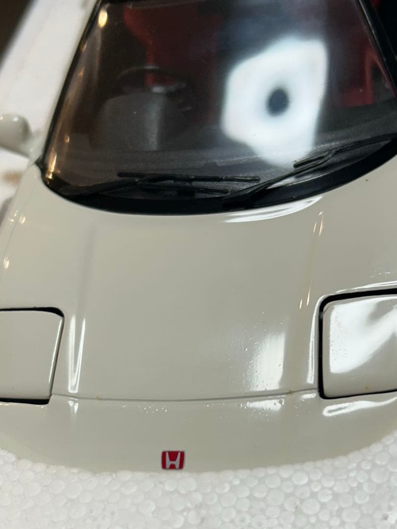 初代 京商　ホンダ　NSX ミニカー　シルバー　1/18