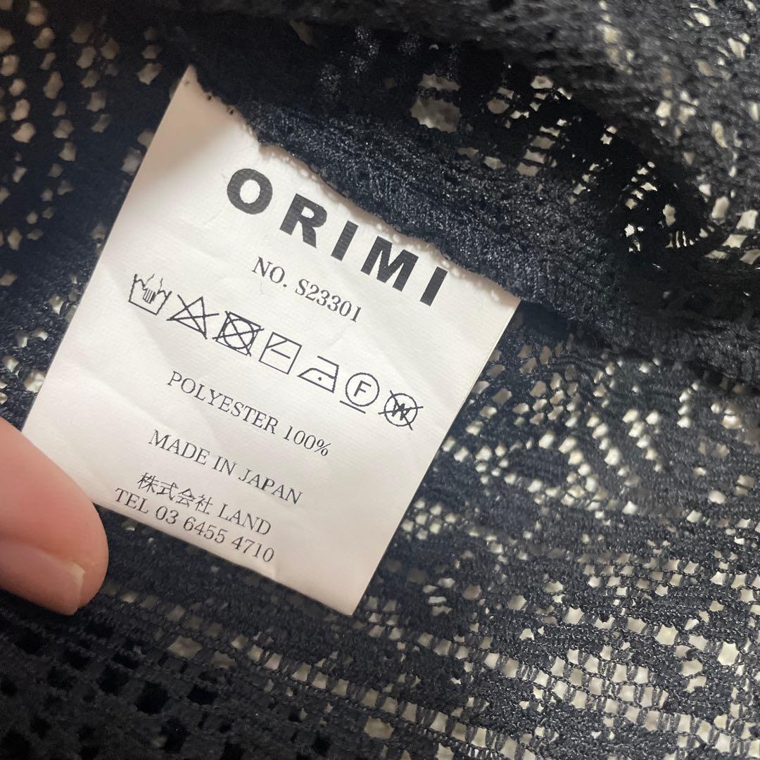 ORIMI 黒レースタンクトップ サイズ1
