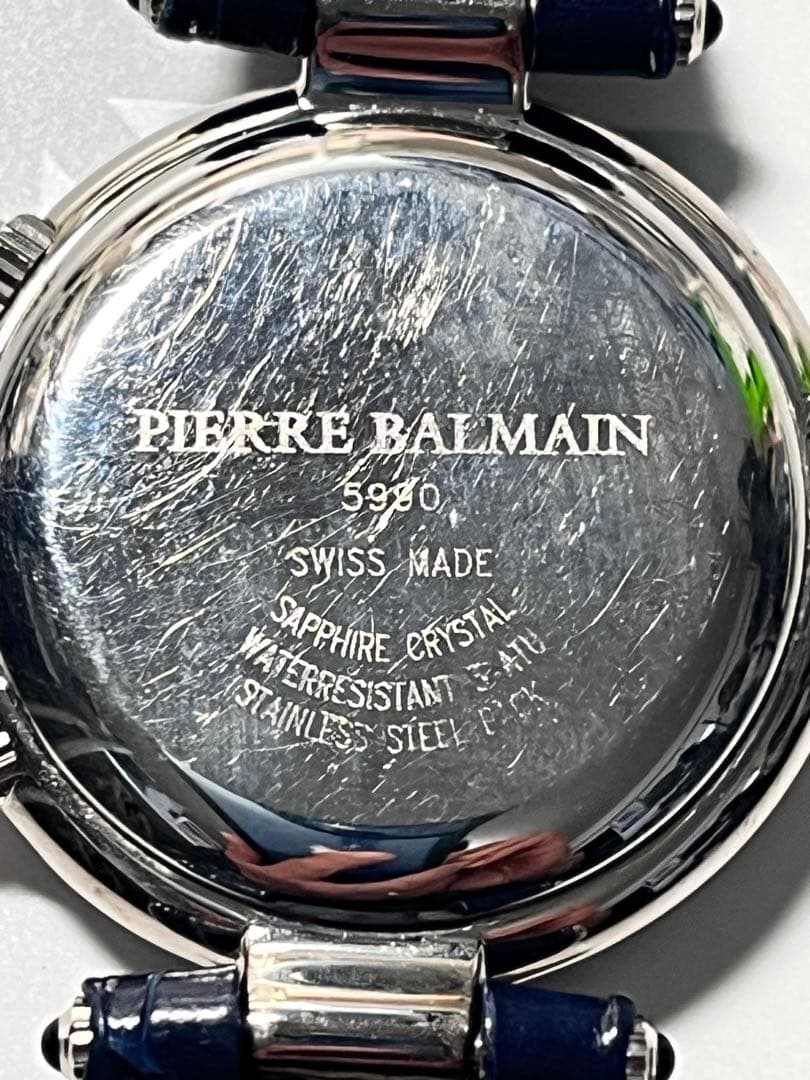 BALMAIN クォーツ クロノグラフ 腕時計 ビンテージ スイス製