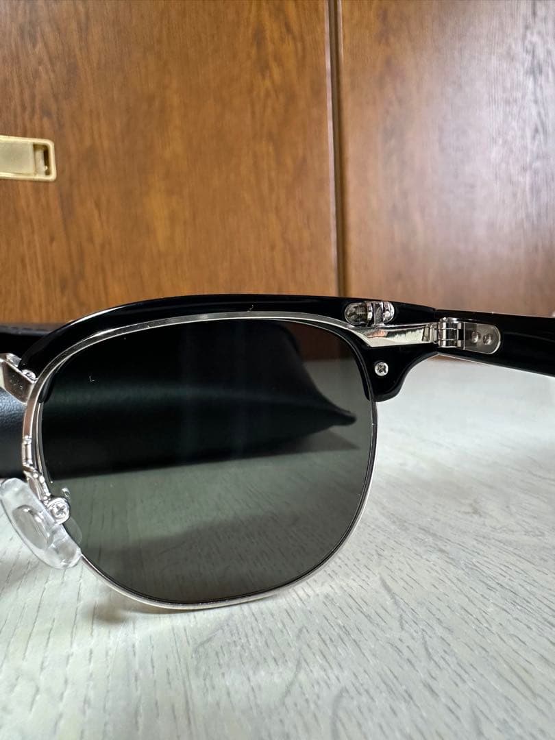 新品！FOREMOST サングラス フリップアップ　シルバー　鯖江