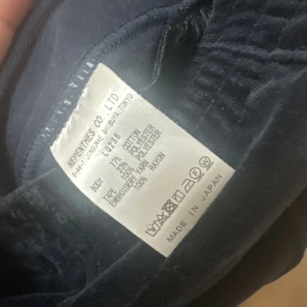 Needles トラックパンツ ベロア Sサイズ