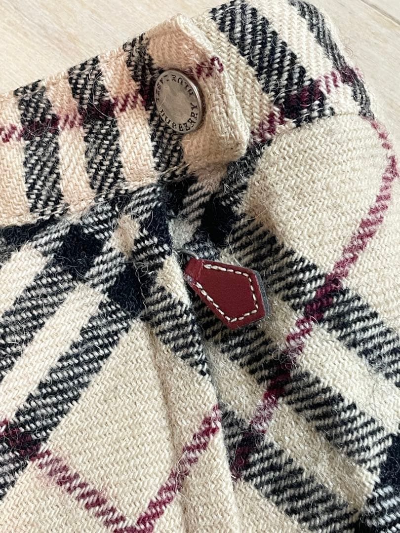 Burberry Blue label ノバチェック フレアスカート 36