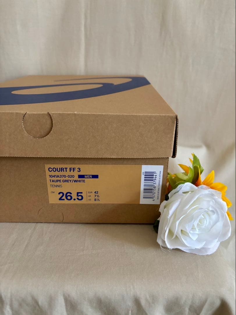 アシックス新品箱入り⭐️COURT FF3オールコートテニスシューズスニーカー競技