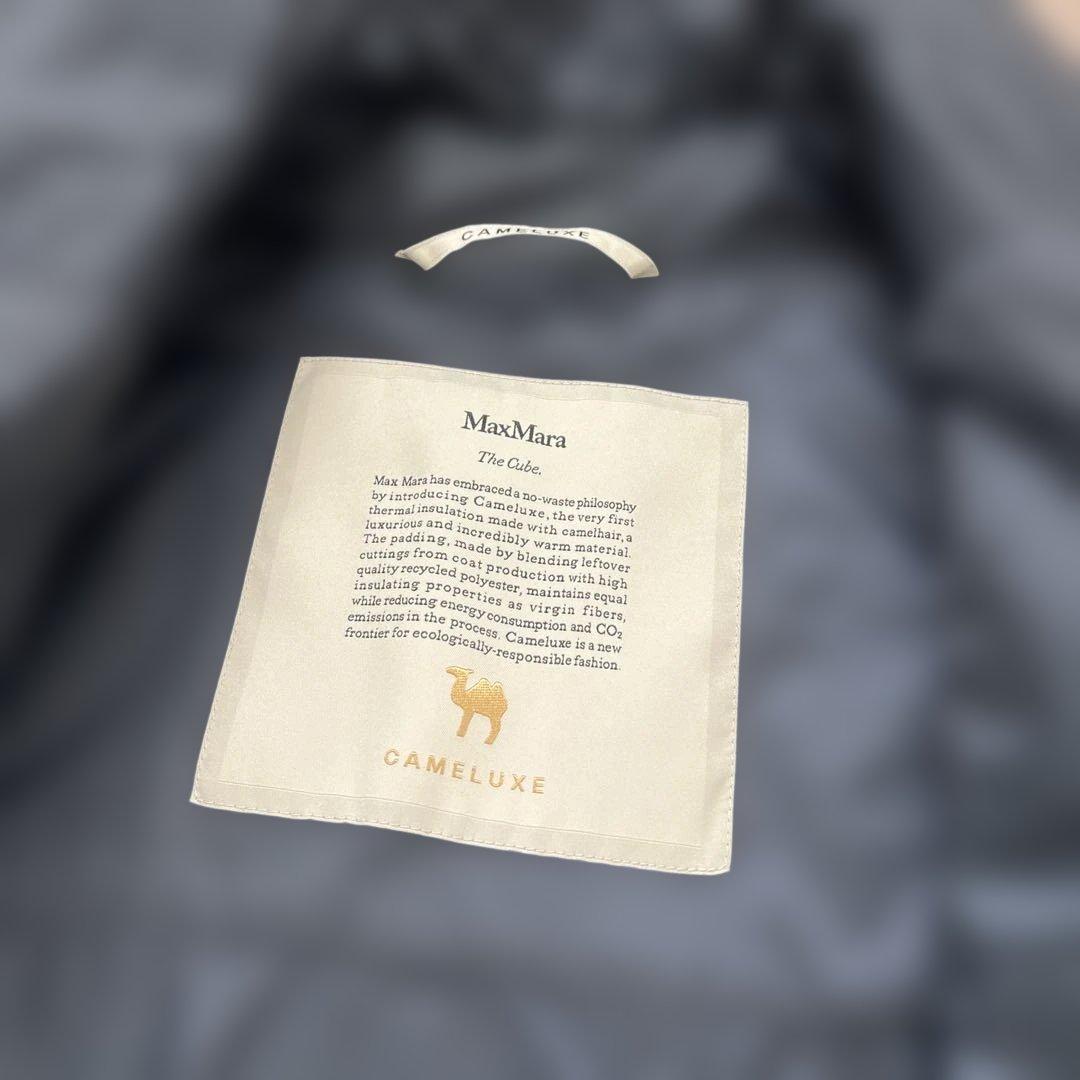 MaxMara ダウン風ベスト ネイビーマックスマーラJI42