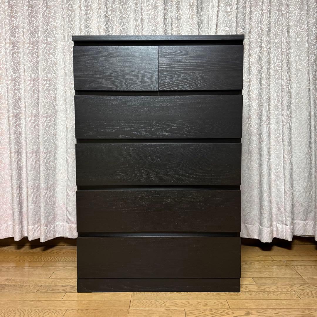 IKEA MALM チェスト（引き出し×6）