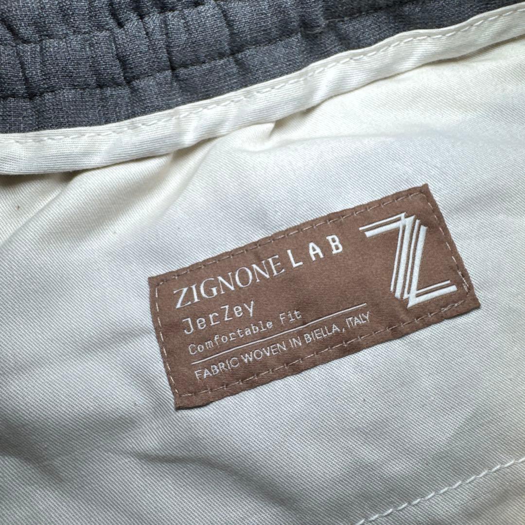 12 未使用　春夏　BRIGLIA ブリリア　イージースラックス　グレー　46M