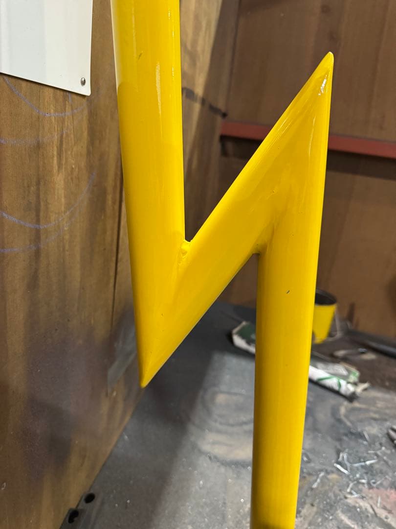 竹槍マフラー稲妻シングル❗️