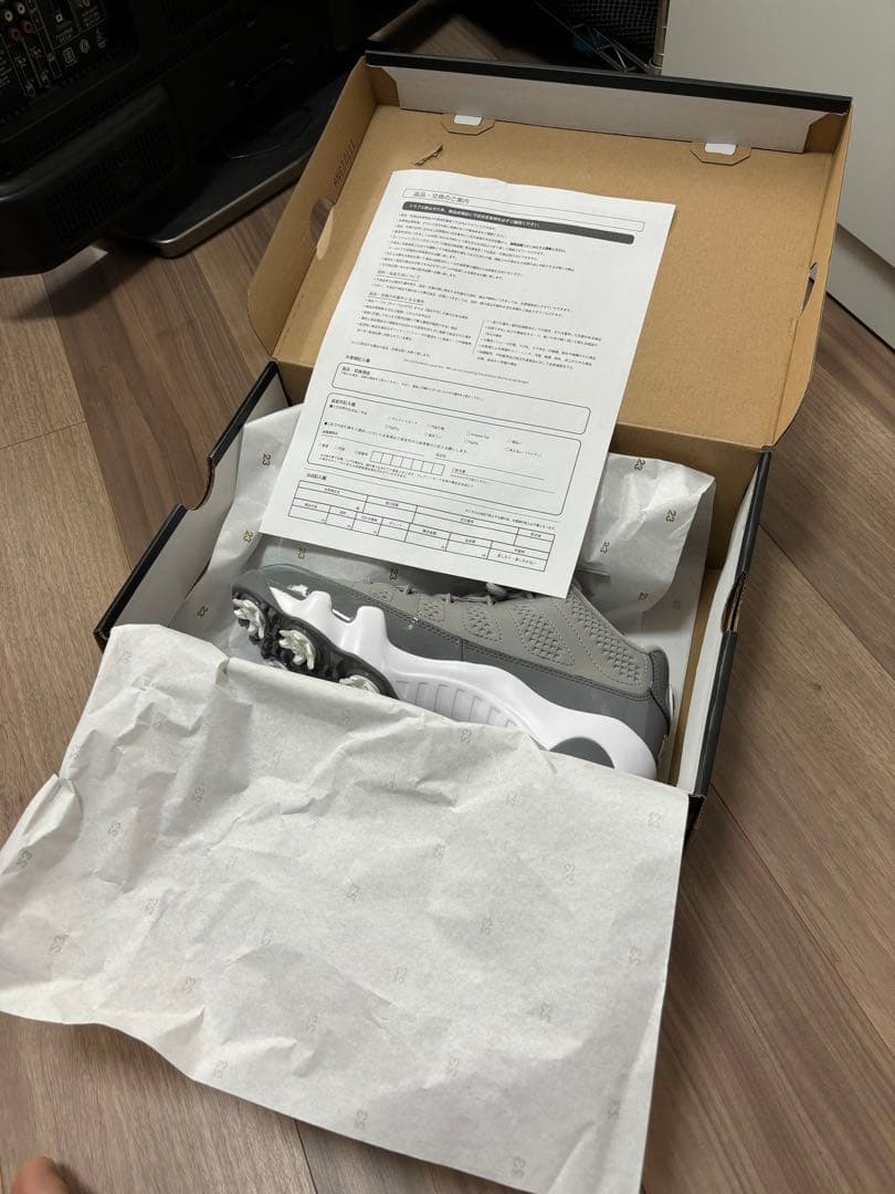 Air Jordan 9 G グレー 8 (US) 値下