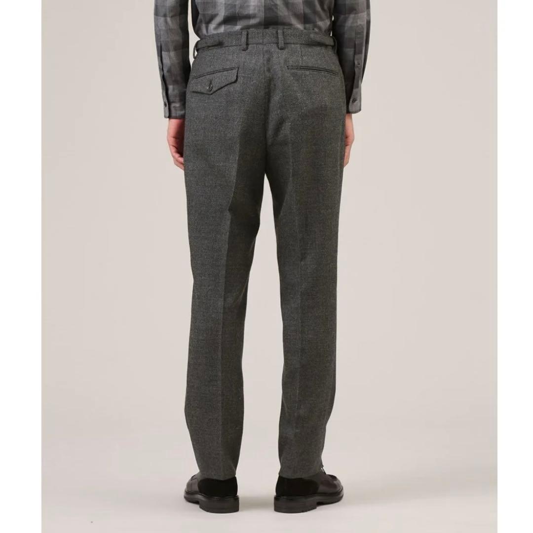 新品⭐️タケオキクチ シェットランドウール パンツ M ダークグレー