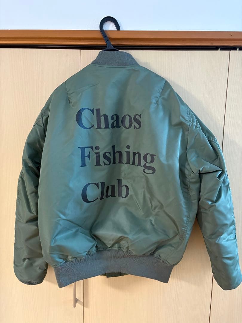 Chaos Fishing Club×AVIREX×BEAVER 別注MA-1