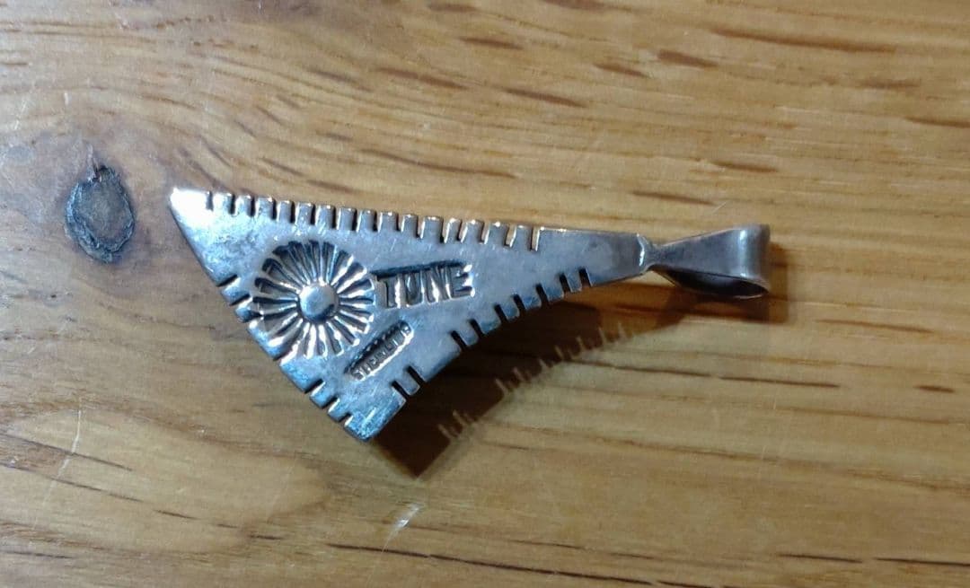 ナバホ族インレイネックレストップデヴィッドチューン作