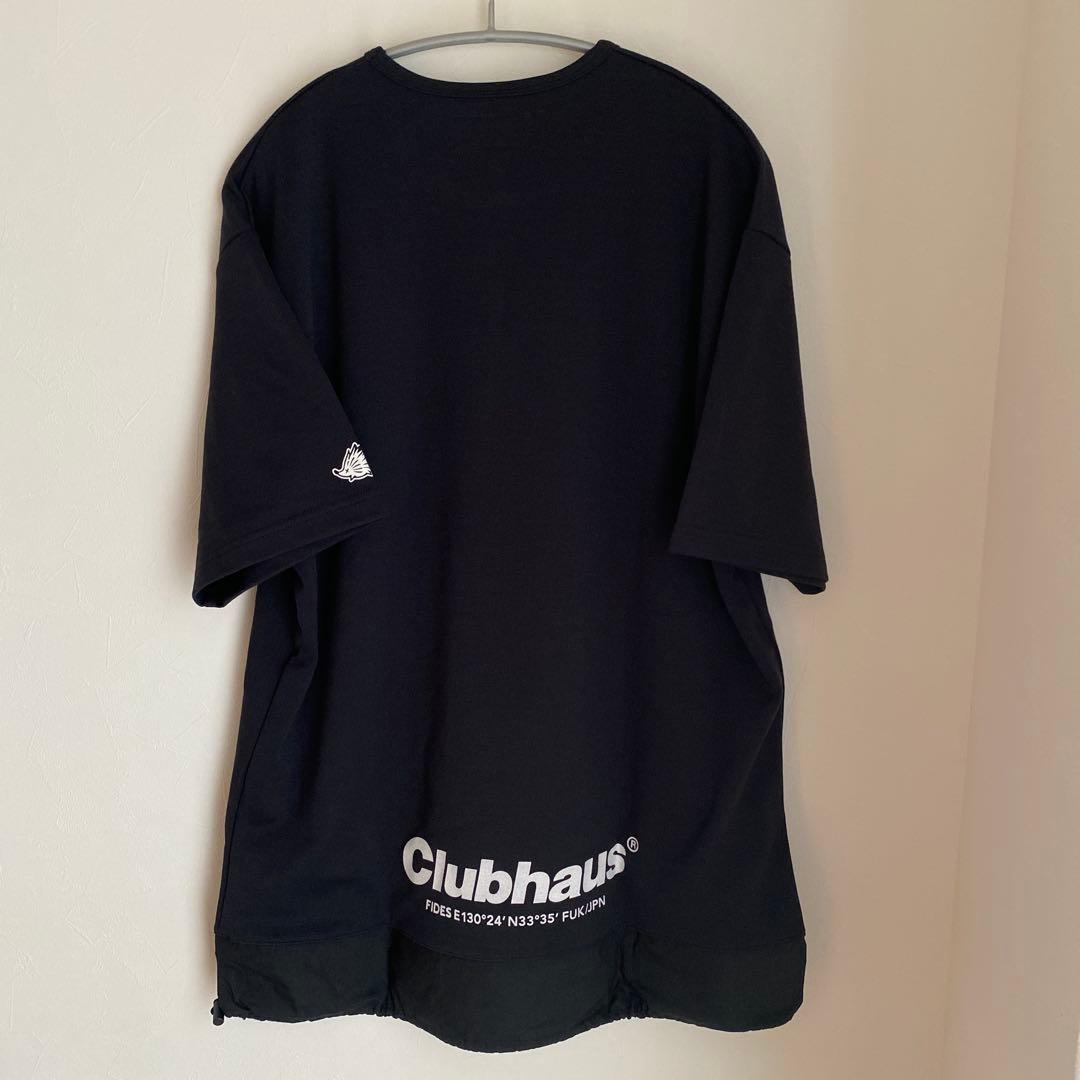タグ付き FIDES × CLUBHAUS DRAWCODE コラボTシャツ
