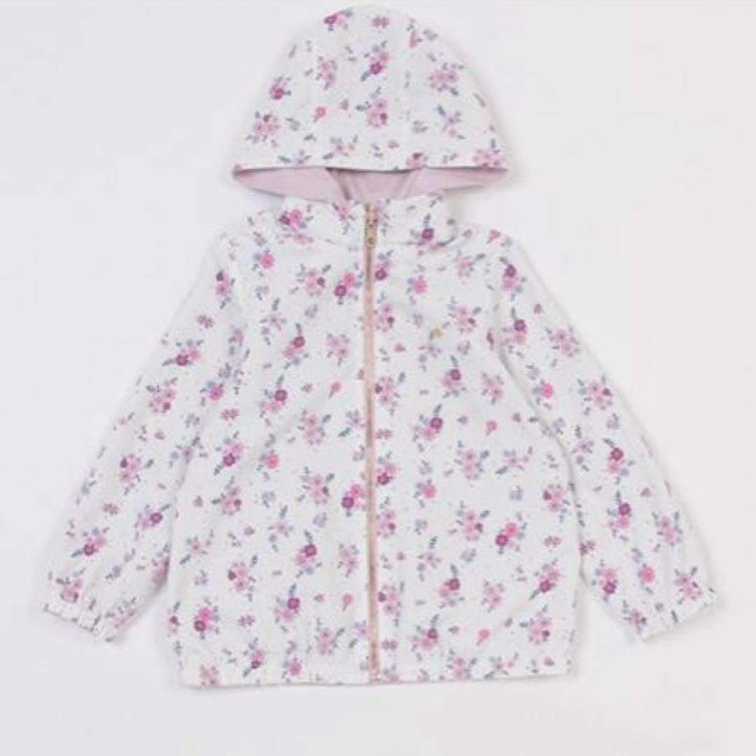 ケイトスペード　110 新品　フローラルリバーシブル　ウィンドブレーカー