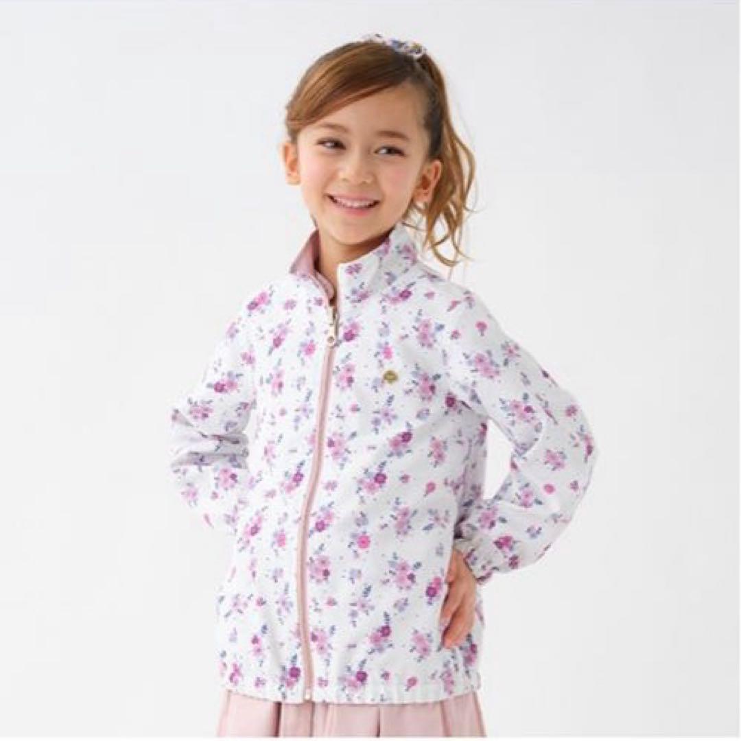 ケイトスペード　110 新品　フローラルリバーシブル　ウィンドブレーカー