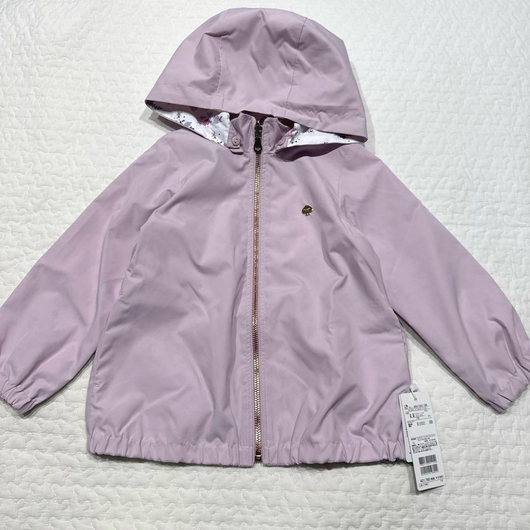 ケイトスペード　110 新品　フローラルリバーシブル　ウィンドブレーカー