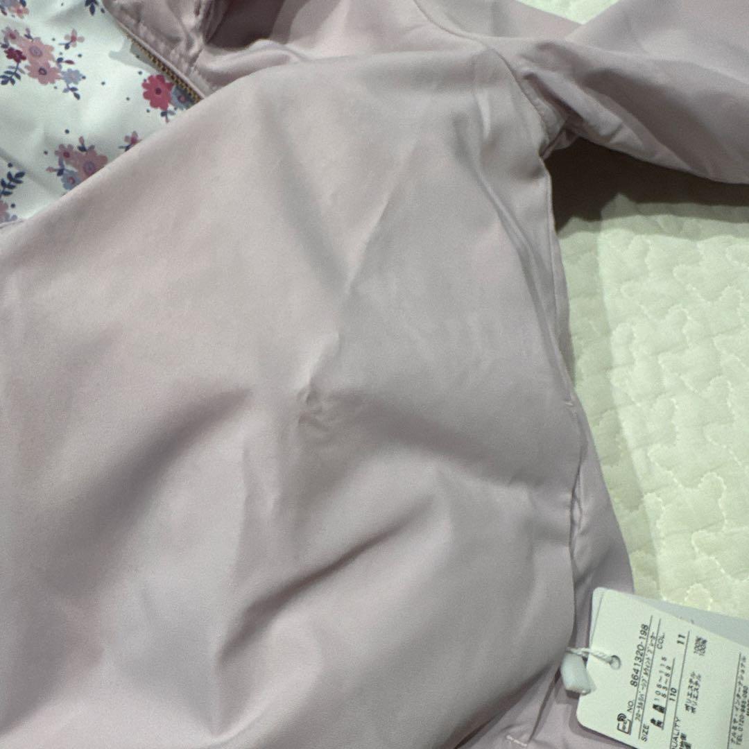 ケイトスペード　110 新品　フローラルリバーシブル　ウィンドブレーカー