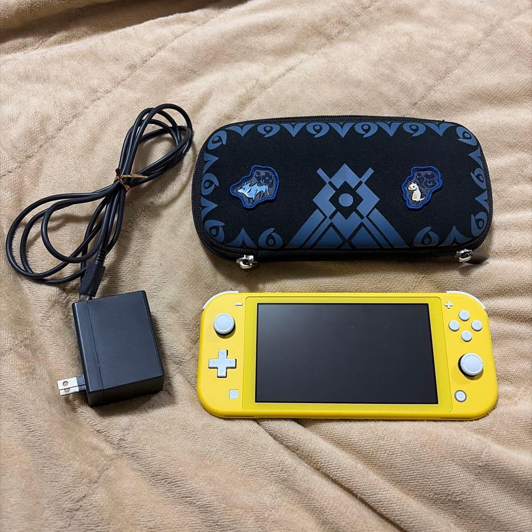 Nintendo Switch Lite イエロー 本体 充電器 ケース付き