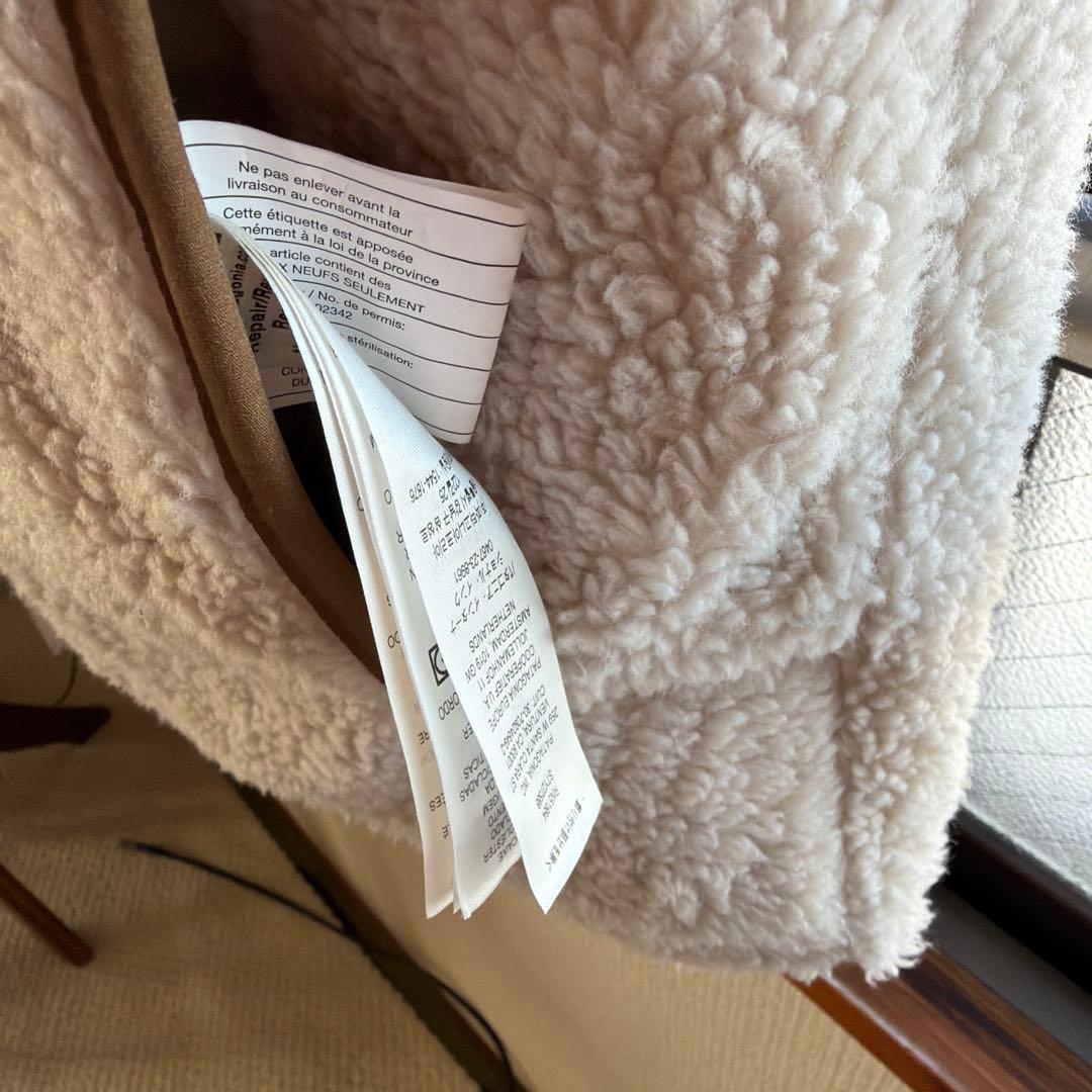 patagonia ダウンベスト ベージュ/ブラウン　リバーシブル　パタゴニア