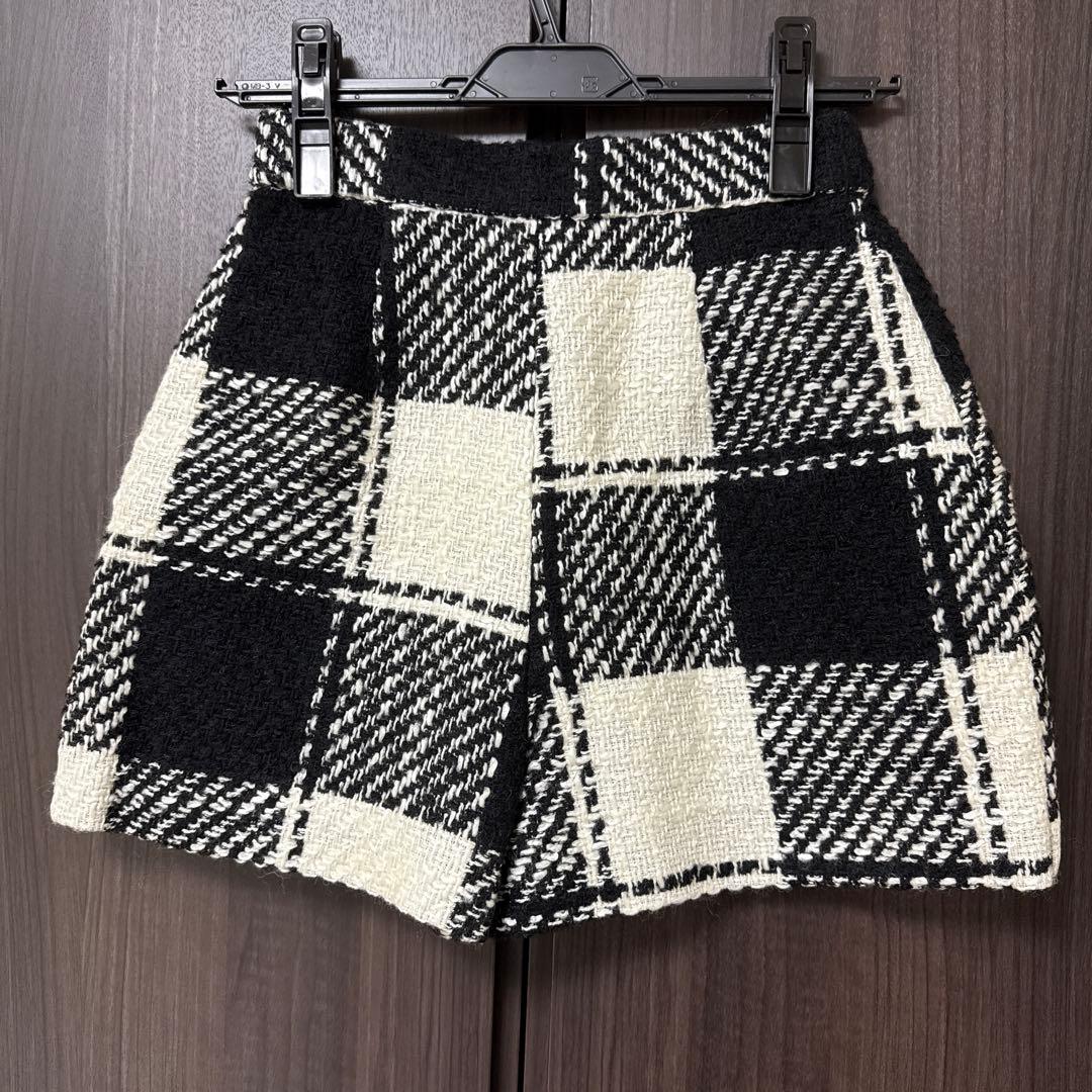 sheller ツイードキュロット