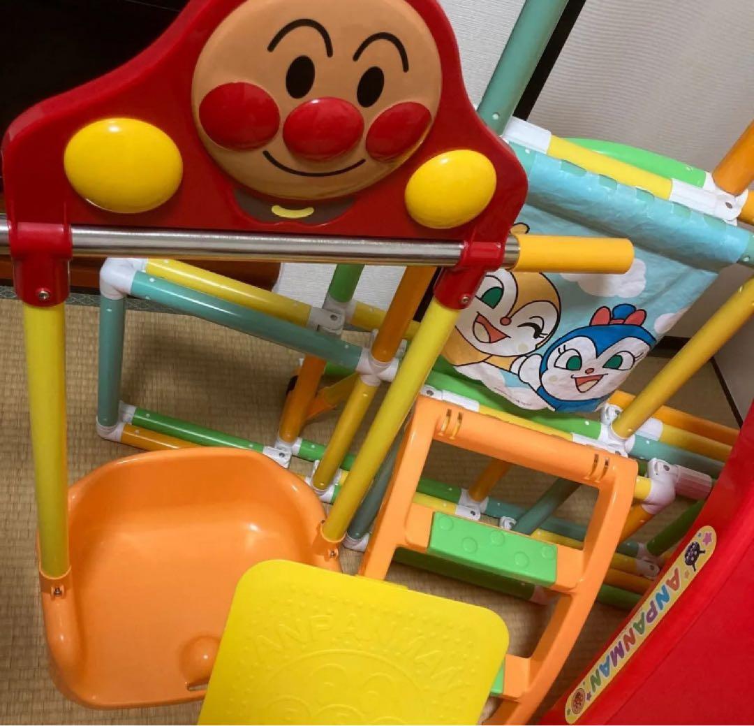 アオさん限定☆アンパンマンうちの子天才カンタン折りたたみ！ブランコパークDX