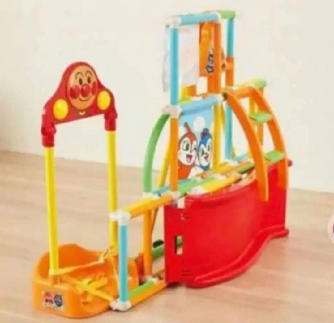 アオさん限定☆アンパンマンうちの子天才カンタン折りたたみ！ブランコパークDX