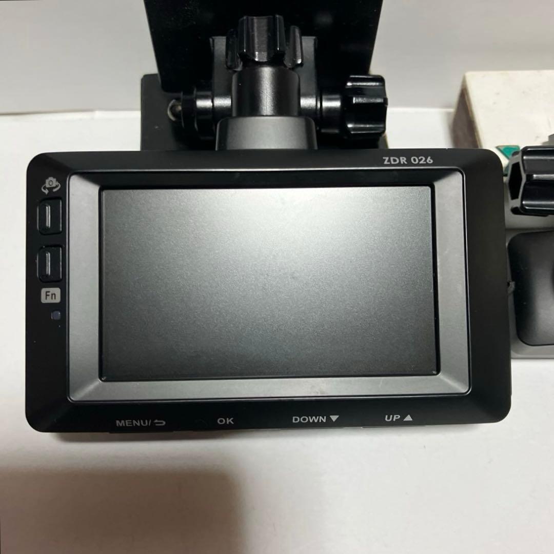 【コムテックドライブレコーダー 【ＺＤＲ−026】【フルセット】 【作動確認済】