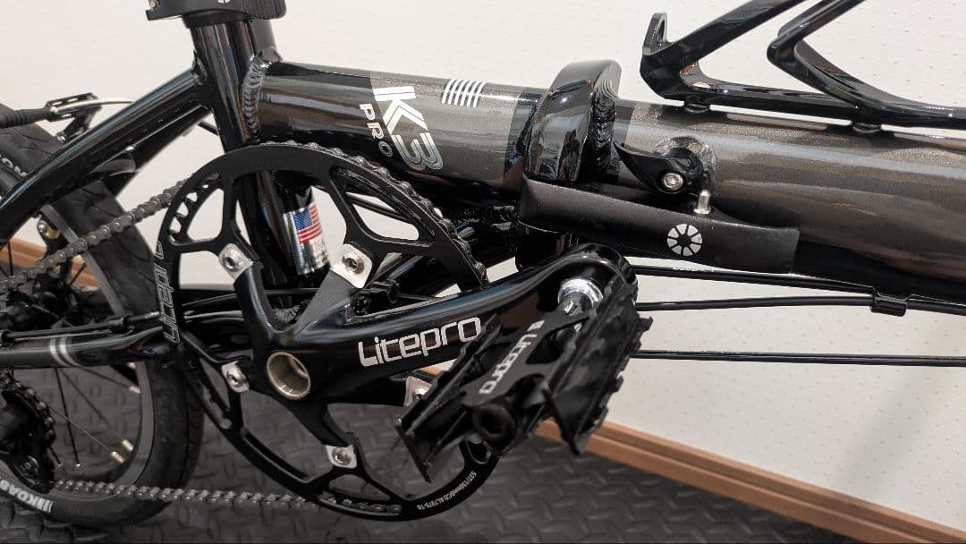 【美品】DAHON K3 16インチカスタム済 ライトプロ・メンテ済・輪行袋付き