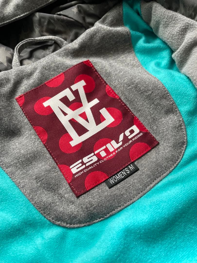 【極美品】エスティボ　スノーボードウェア上下セット 【Ｍサイズ】