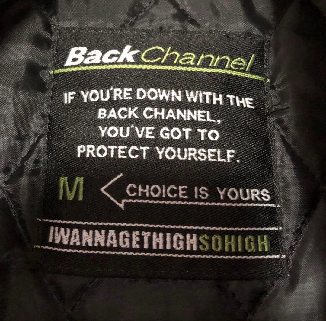 BackChannel スタジャン 黒
