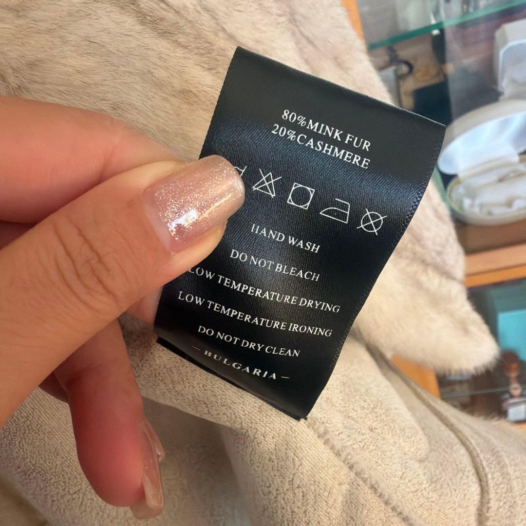 ミンクファー・カシミヤジャケット