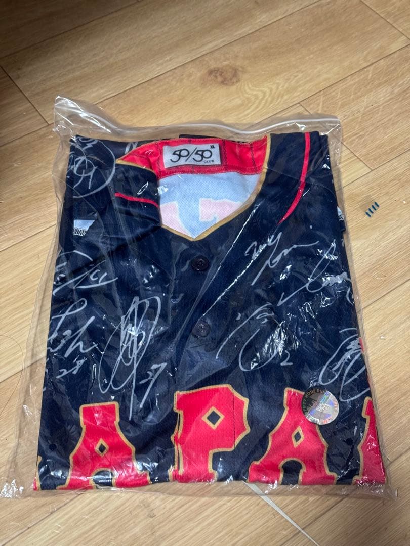 ま*ー様 非売品　大谷翔平　2023WBC MVP 日本代表サインプリントユニフ