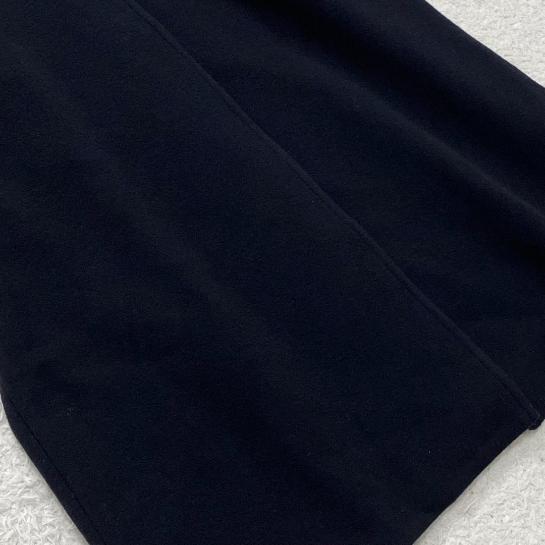 24AW✨極美品✨スローブイエナ ECO WOOL チェスターコート ロング 黒