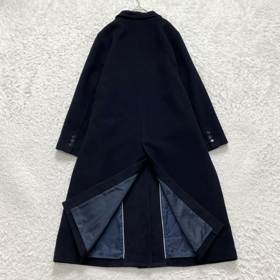 24AW✨極美品✨スローブイエナ ECO WOOL チェスターコート ロング 黒