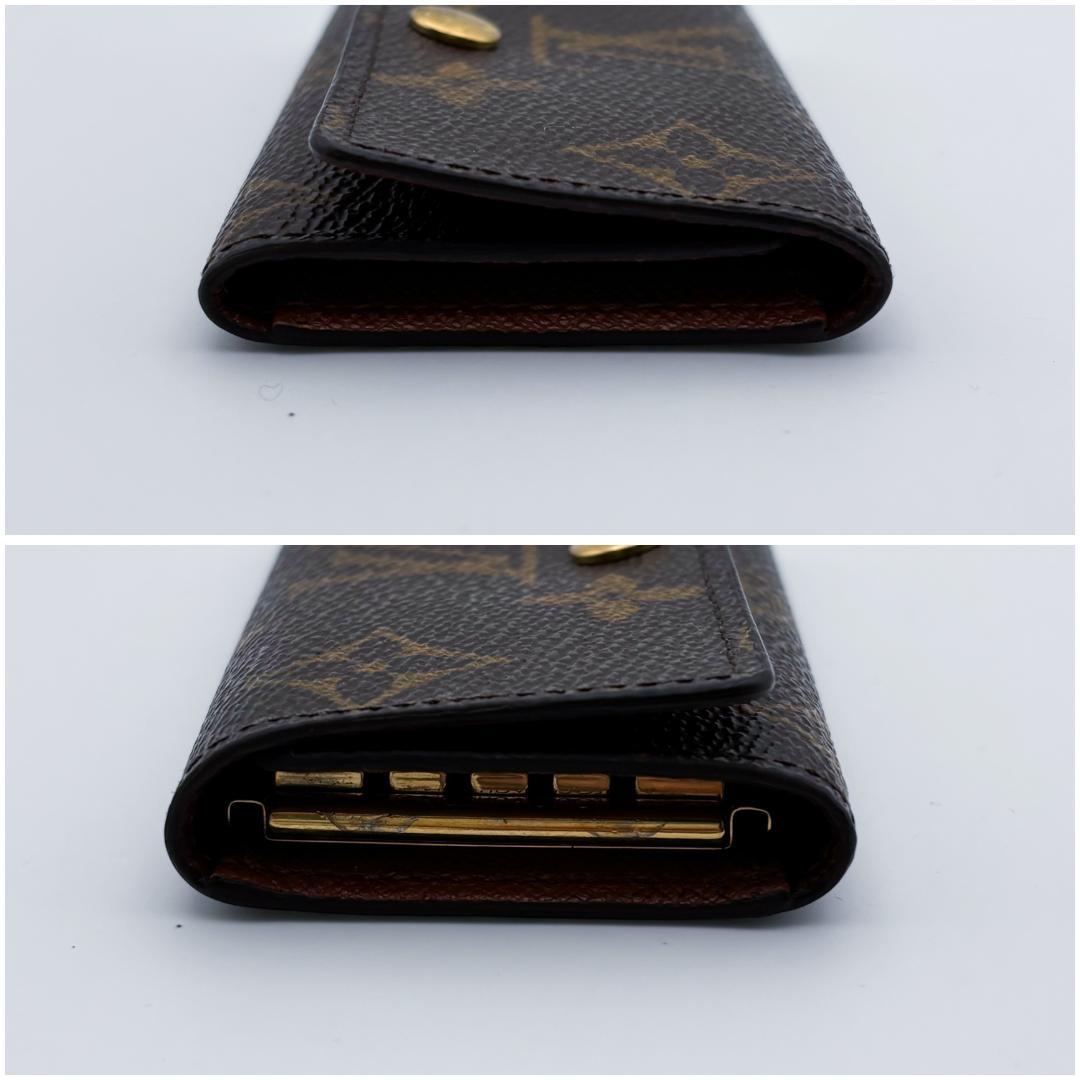 【超美品】ルイヴィトン モノグラム　ミュルティクレ4 キーケース
