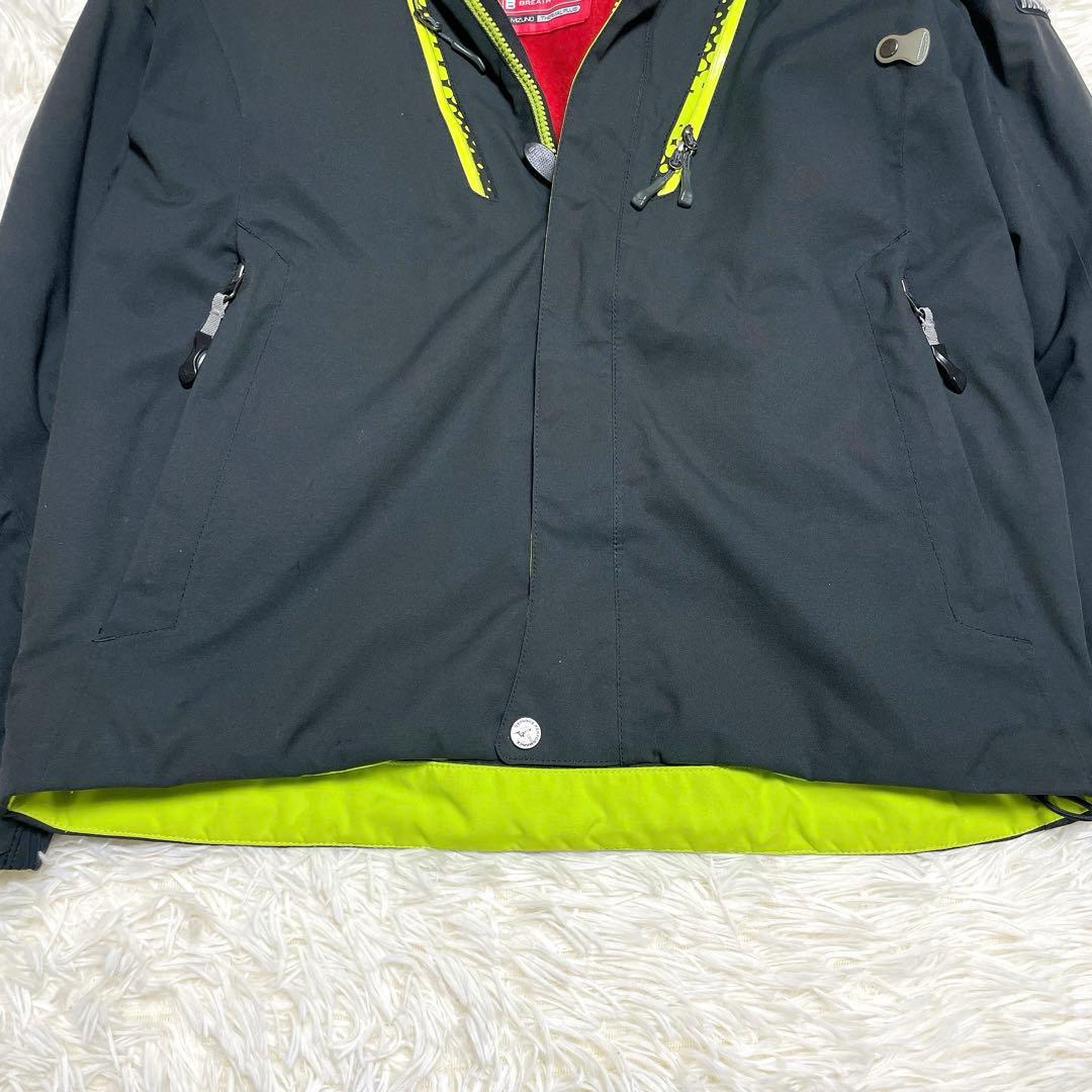 Mizuno Reflection Gear スキーウェア ブラック Mサイズ