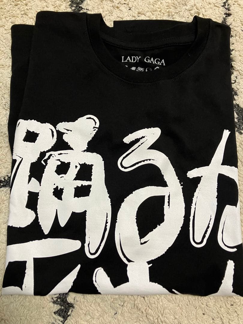 レディガガ 日本限定ツアーＴシャツ Lサイズ