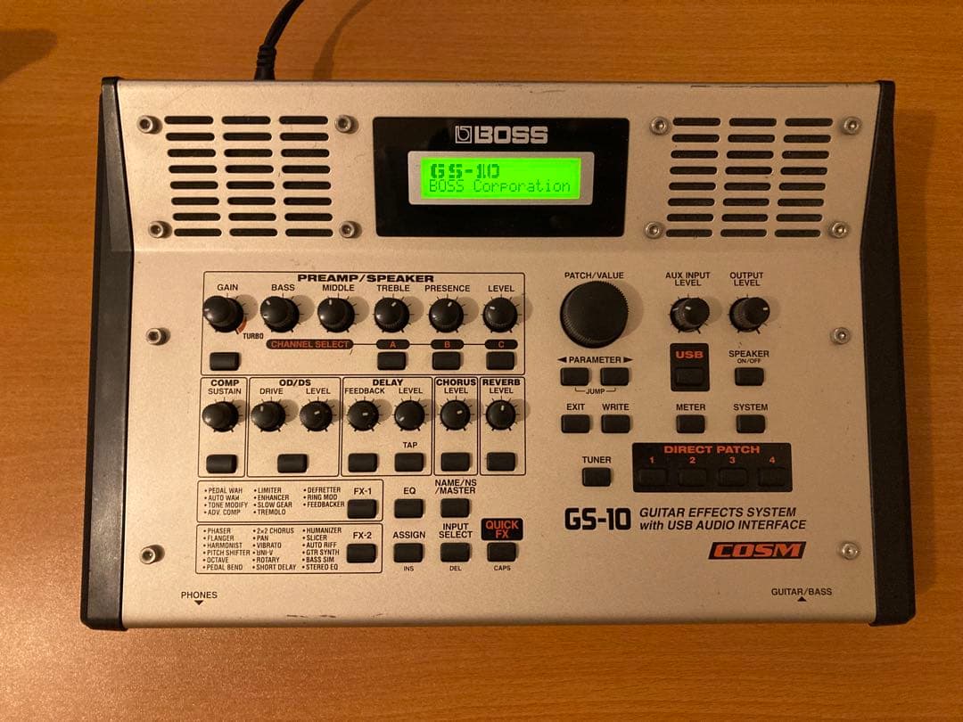 BOSS GS-10 ギターエフェクトシステム