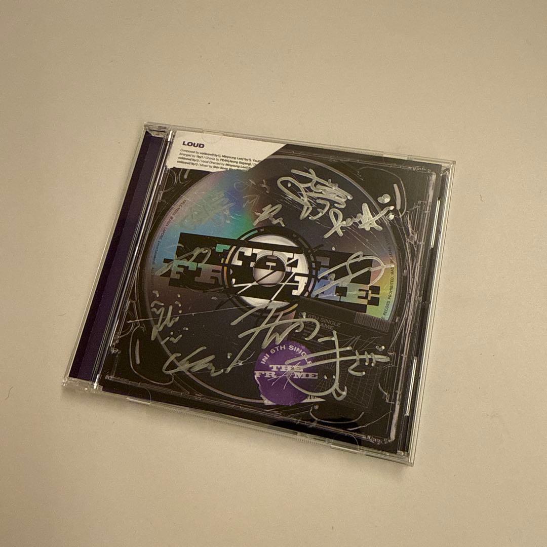 INI 全員サイン入り CD