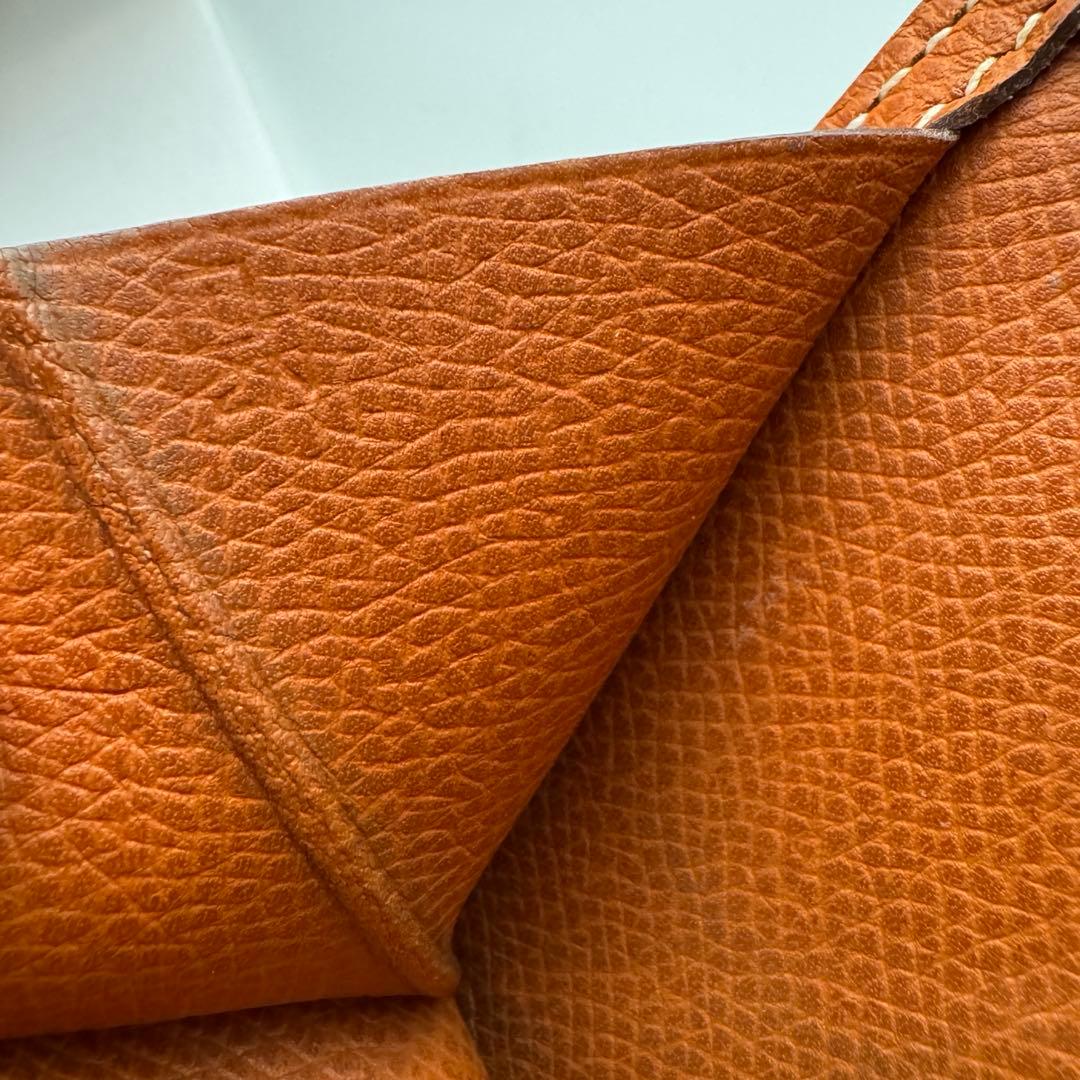 【美品】 185 HERMES エルメス ベアン 2つ折り長財布
