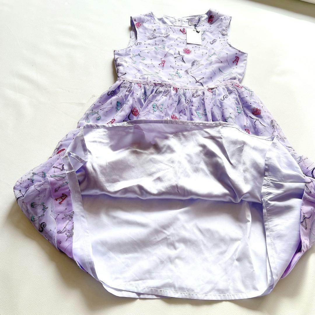 新品 アナスイ　ミニ　星座 刺繍 チュール ドレス ワンピース　豪華