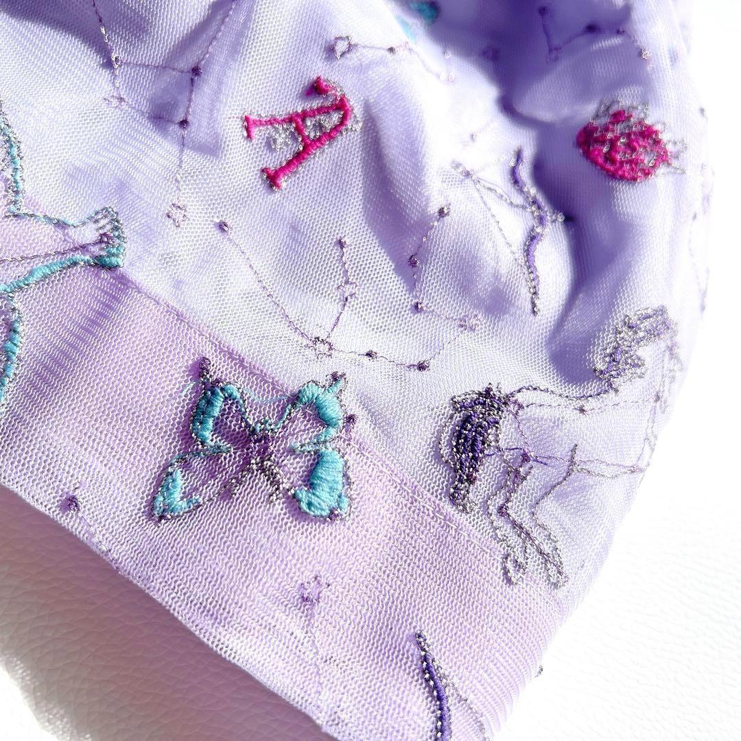 新品 アナスイ　ミニ　星座 刺繍 チュール ドレス ワンピース　豪華