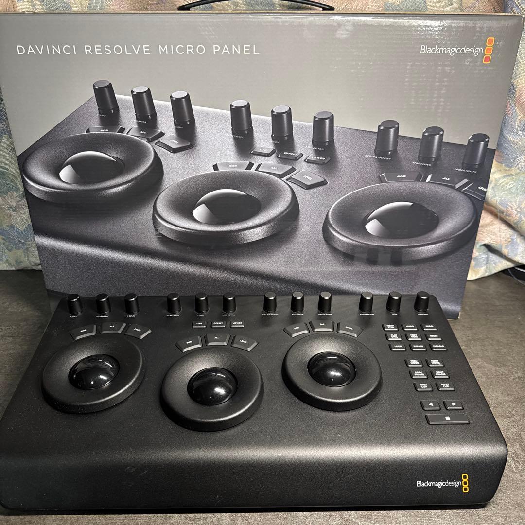 美品 DAVINCI RESOLVE MICRO PANEL