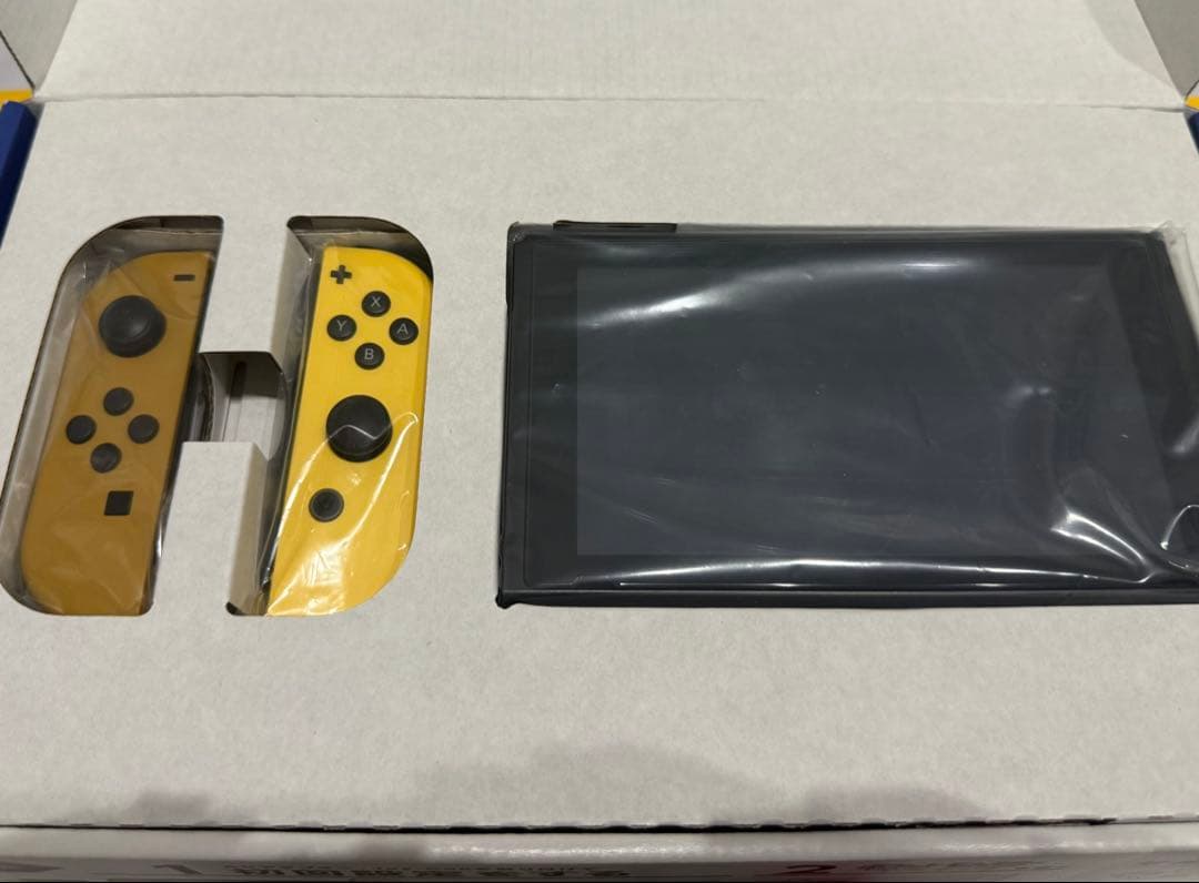 全て純正 SDカード付き Switch ピカチュウセット 任天堂 付属品完備