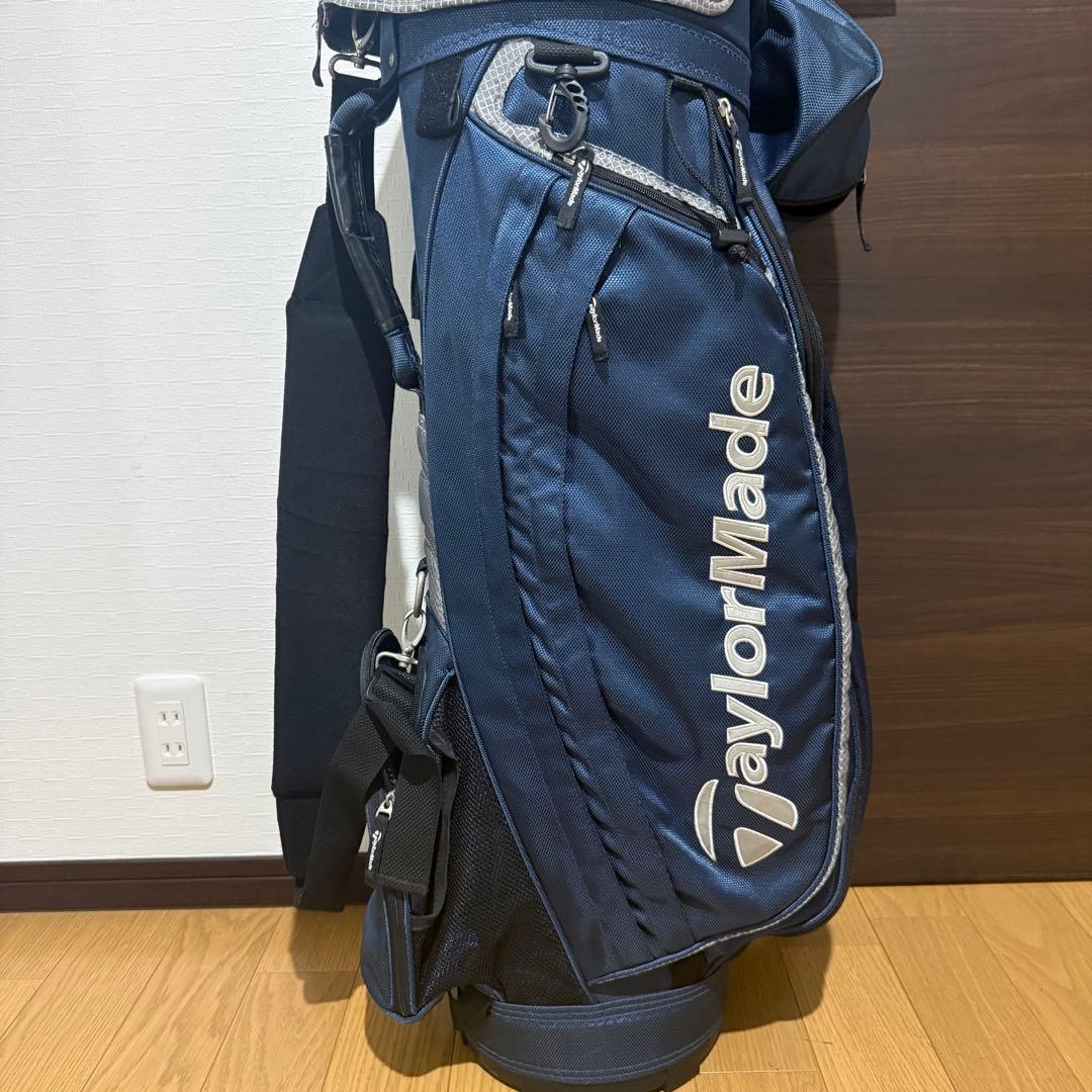 TaylorMade キャディバッグ ゴルフバッグ ネイビー