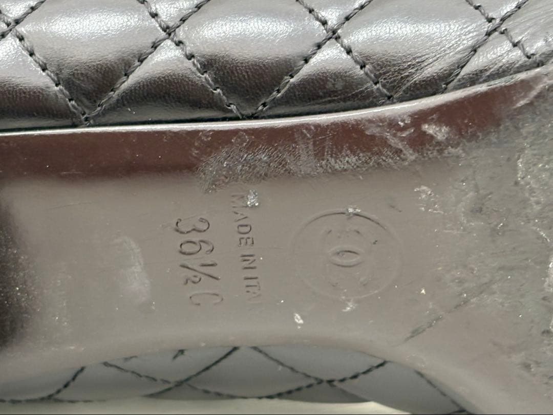 A*A様 CHANELマトラッセ パンプス サイズ36 1/2 箱無し