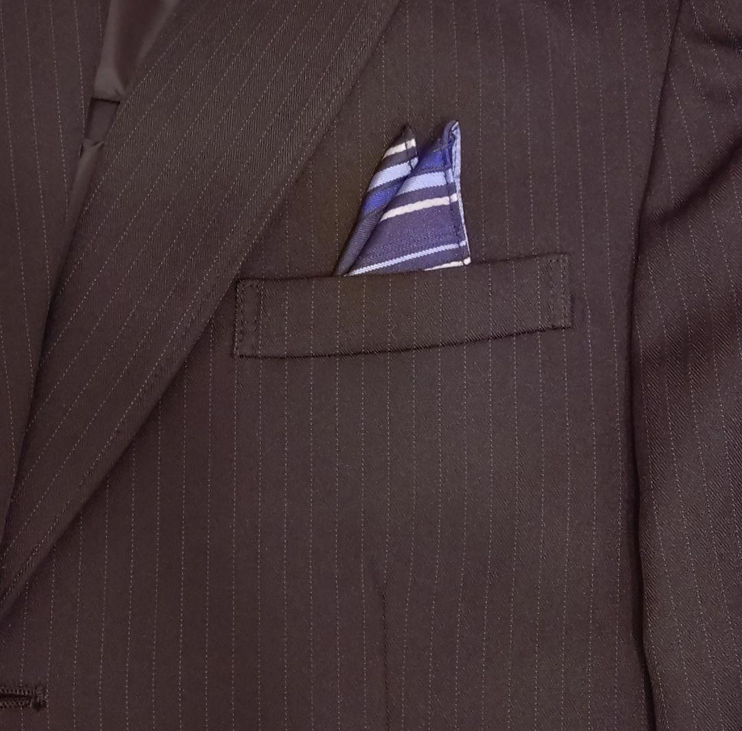 【超美品】男の子スーツ150 Michelle Alfred 黒 結婚式 発表会