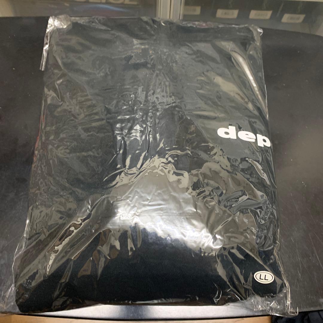 deps BANDANA HOODIE BLACK バンダナフーディー 黒