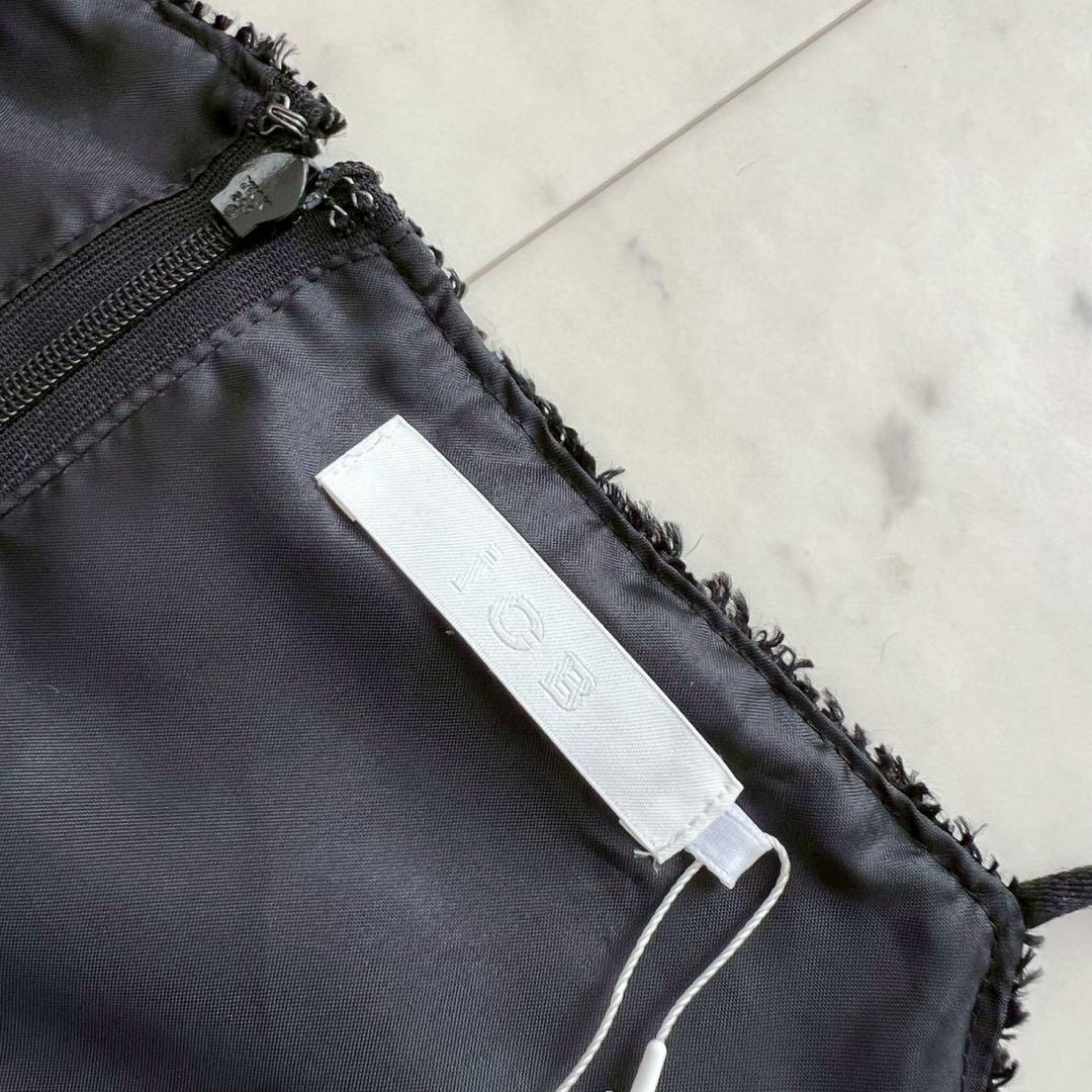 タグ付 定価6.7万 ICB 25SS ダイヤカットジャカードオールインワン 黒