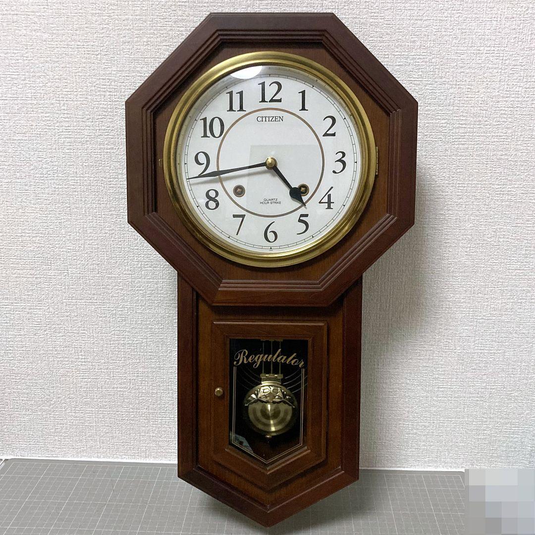 シチズン 柱時計 振り子時計 4MJ769-0 動作品